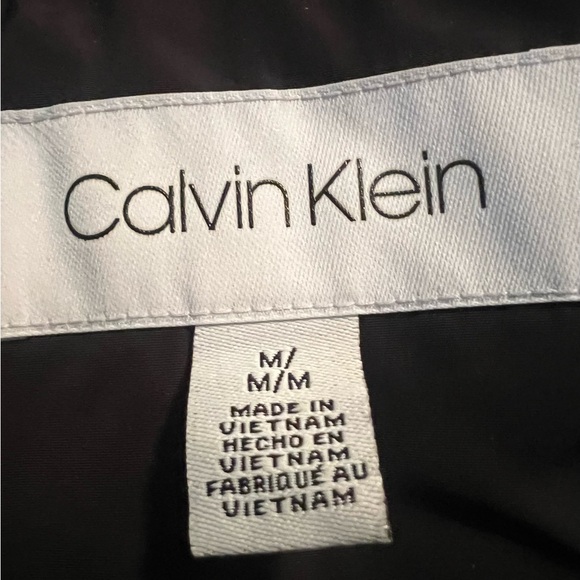 Calvin Klein Quilted Performance Puffer Black Vest - Picture 3 of 5